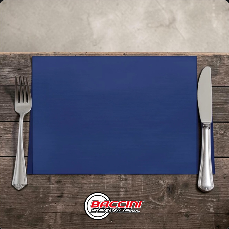 Tovaglietta 30x40 Tovaglietta Carta Blu - immagine 1